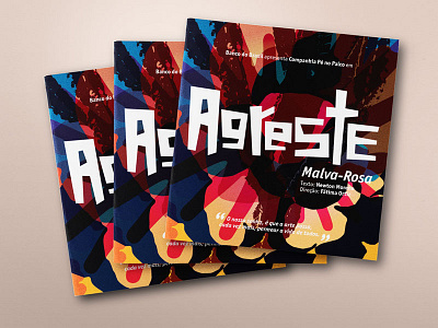 Agreste - Brochure actor agreste brazil cartel composition creative ilustration nordeste poster printdesign theater vector