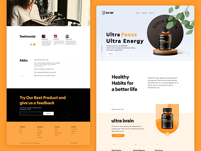 Giver Nutrition : India’s First Nootropic & Health Supplements branding capsule design giver nutrition graphic design logo mockup design nutrition brand product mockup design product page shopify shopify product page shopify ui ui ux web web ui webdesign