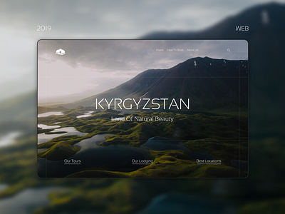 Trip to Kyrgyzstan design kyrgyzstan logo ui ui ux design vector web website