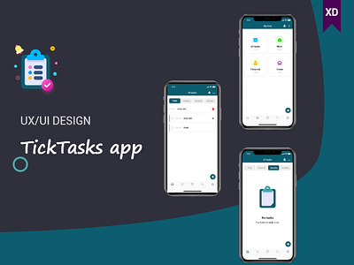 TickTasks app (UI/UX DESIGN)