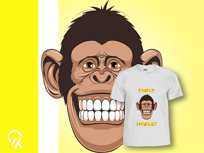 T-Shirt Design art branding design illustration logo monkey tshirt vector