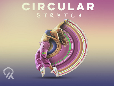 Circular Stretch Design in Photoshop