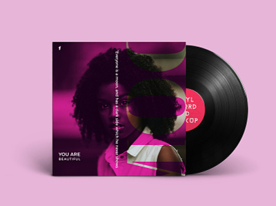 "YOU ARE" ALBUM COVER - 1 adobe albumcover art artist artwork branding clean coffee design drawing flat gif love music photoshop poster stage