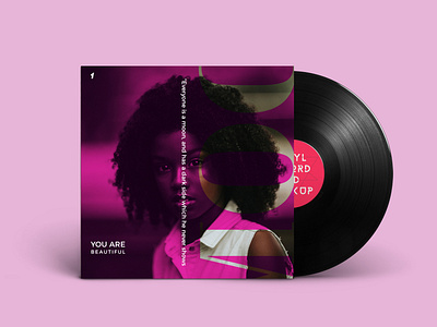 "YOU ARE" ALBUM COVER - 1 adobe albumcover art artist artwork branding clean coffee design drawing flat gif love music photoshop poster stage