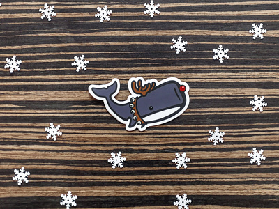 Rudolph Monstro Sticker