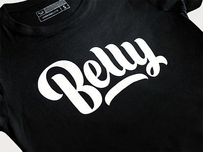 New "Belly" Shirt branding design lettering logo shirt type typography
