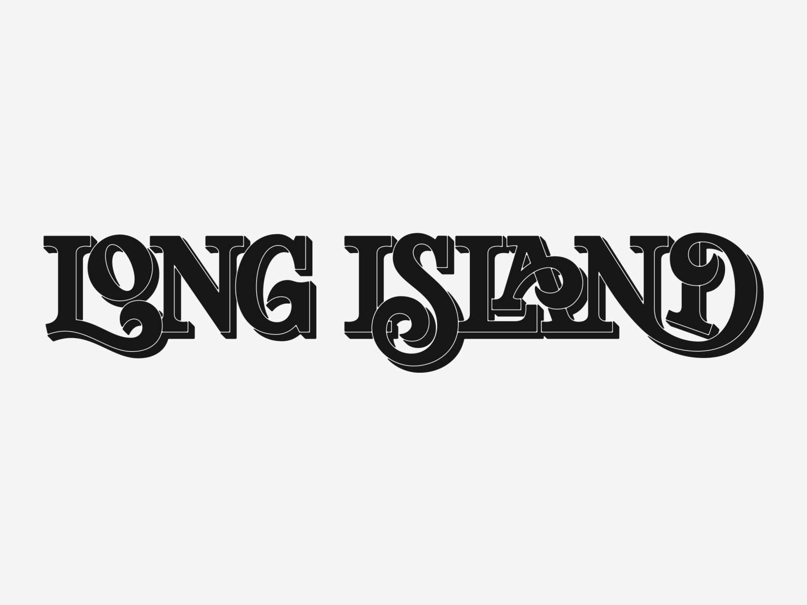 Long Island Lettering by Mark Lundberg on Dribbble