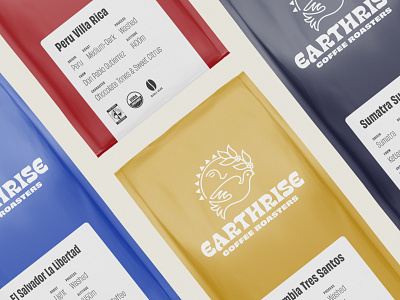 Earthrise Coffee Roasters Packaging