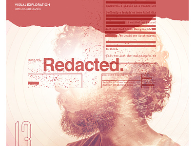 Day 13 - Redacted collage daily photoshop sketch