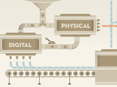 Process Infographic Illustration