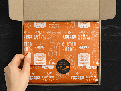 Package Concept design flat illustration linework monoweight typography