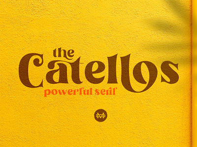 Catellos - Powerful Serif branding branding design bundle font classy display font fashion fonts goodtype groovy logo logotype opentype popular font retro serif family vintage web