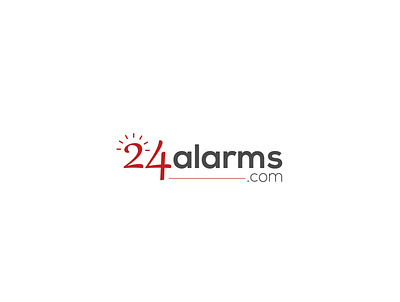 24 alarm logo app branding debut debut shot design graphics icon illustration logo logo design logodesign logofolio logofont logos logotype typography ui ux vector web