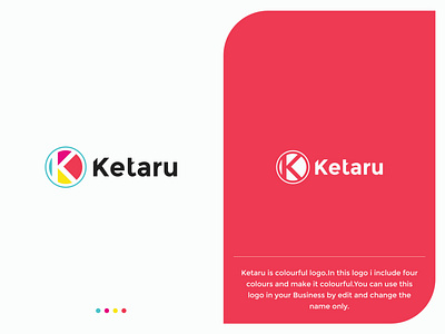 ketaru logo abstract logo brand identity branding character clean clean design colors creative debut shot graphics icon set iconography illustration ketaru logo logo design logotype typography ux vector