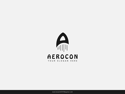 Aerocon logo a letter a logo abstract animation app art branding flat icon illustration lettermark logo logo design logodesign logos logotype rocket rocks vector