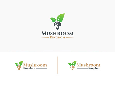 Mashroom logo branding graphics illustration logo logo design logotype typography ui ux vector