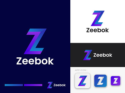 Zeebok Logo design abstract abstract logo brand brand identity branding colorful gradient graphic graphics illustration logo logo design logoidea logoinspire logos logotype typography website z letter logo z logo