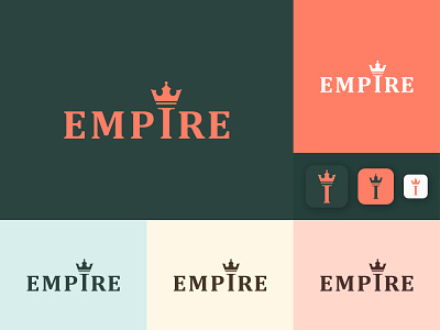 Logo Design | Empire Logo design 3d animation app design branding crown logo empire logo graphic design illustration landing page lettermark logo logo design logo icon logofolio minimal logo modern art motion graphics typography ui webdesign