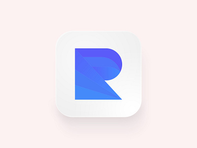 R Letter Mark | R Letter App icon | Logo icon design