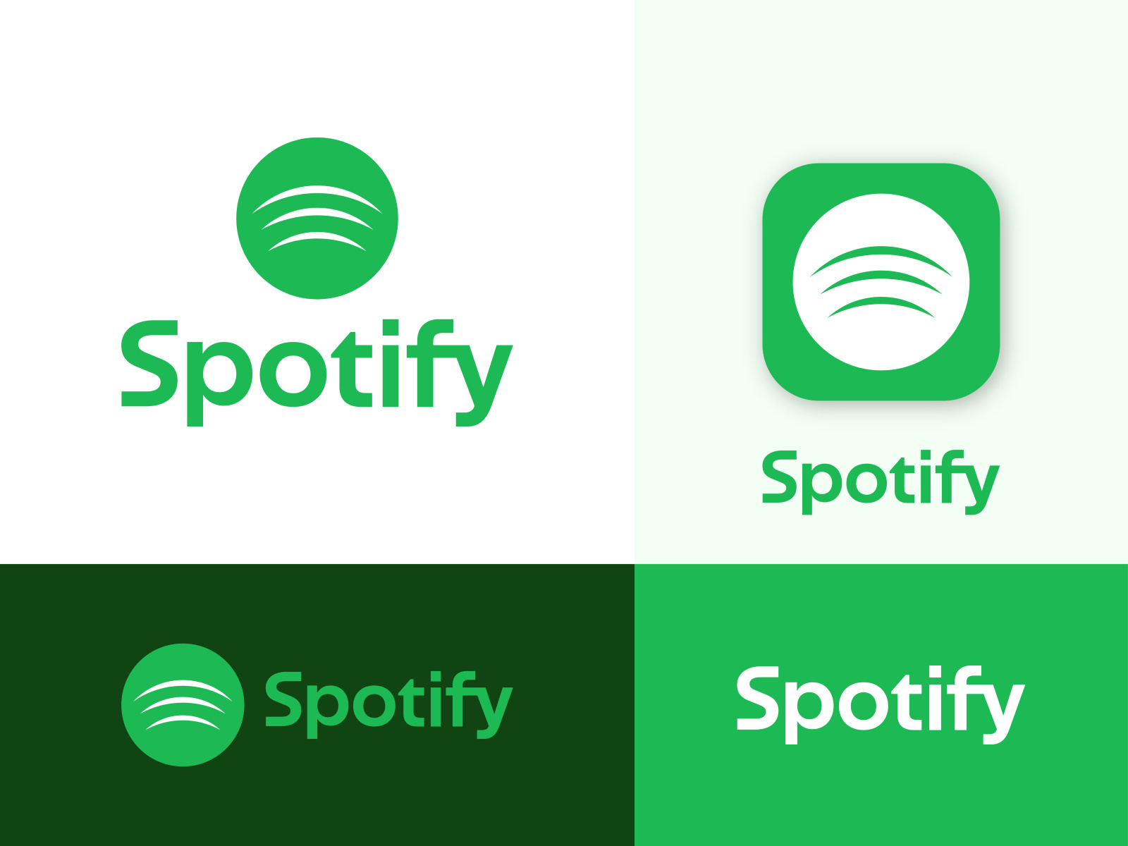 Redesign Spotify Logo by Mehedi Hasan on Dribbble