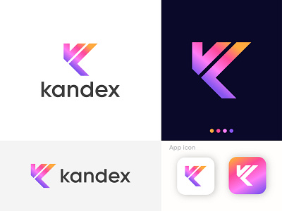 K letter mark | K logo design | Modern K letter 3d abstract logo animation app design brand logo branding colorful graphic design illustration k letter logo k logo mobile modern logo motion graphics print product design typography ui ui ux web design