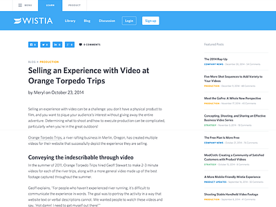 New Blog Design blog content inbound video wistia