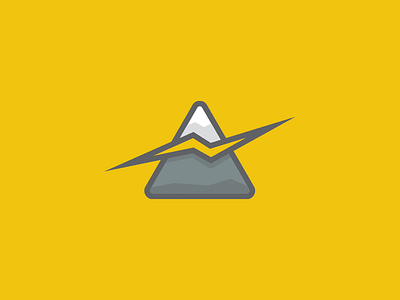 Power Up Colorado bolt colorado illustration illustrator lightning logo mountain