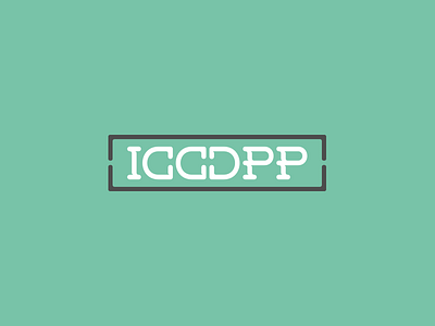 ICCDPP banner globe icon illustration illustrator international logo mark world