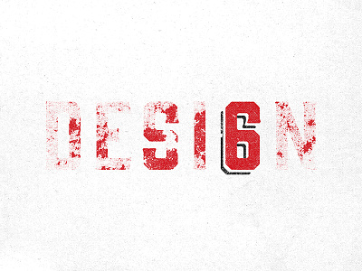 DESI6N decay texture typography weathered