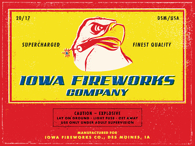 Iowa Fireworks Co. Postcard