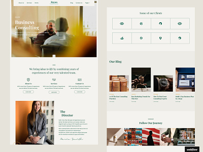 Buyan Business Template | Webflow