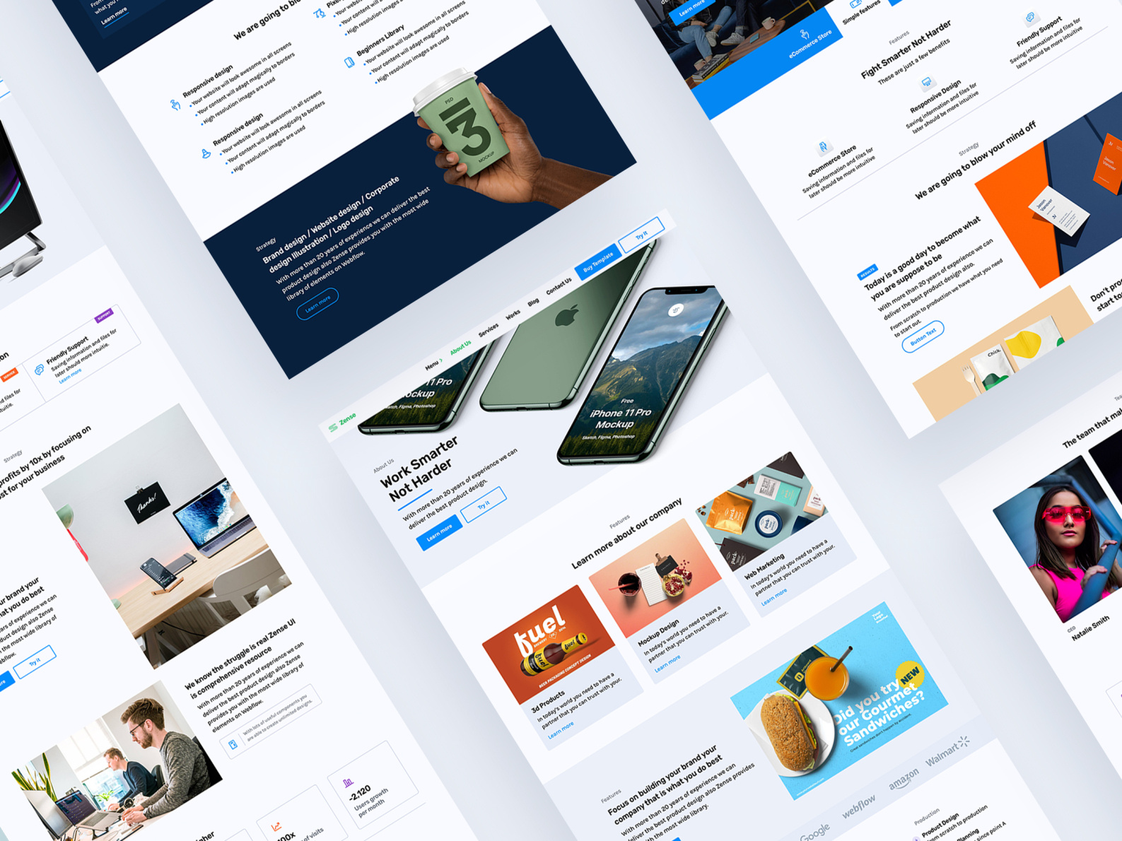 Zense UI Kit | Template by Pablo Ramos on Dribbble