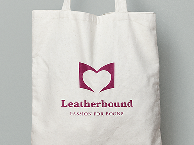 Boundtoleather Bag books bordeaux branding identity logo shhhh! webshop