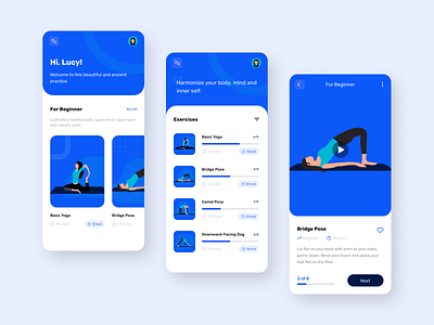 Mobile App — Yoga Exercise