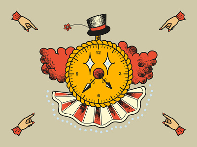 Creative Circus circus clown design illustration old school tattoo retro tattoo vector