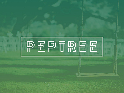 Peptree branding identity logo mark typography