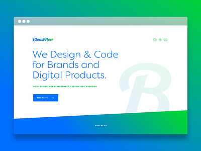 BlendNew - Design & Code - Daily UI 003