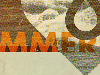 Immersion Vintage Detail conference futura halftone ministry orange texture vintage water wave youth