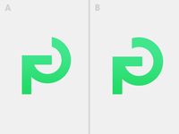 P Identity by Brandon Harrison on Dribbble