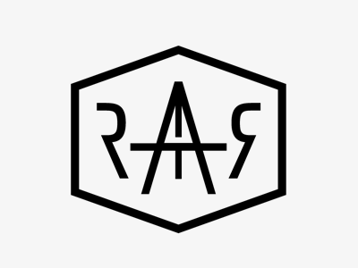 Ryan A Stadler (RAS) - Concept 2 art badge branding easel identity logo photography simple