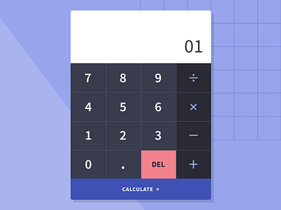 Simple Calculator calculator ui