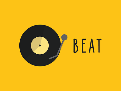 Streaming Music Startup Logo - BEAT