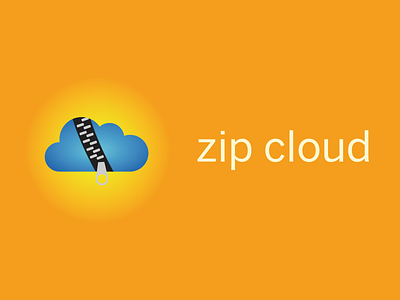 Cloud Computing Logo - Zip Cloud dailylogochallenge dailylogochallengeday14 design logo logo 2d logodesignchallenge logodesignchallengeday14 vector zipcloud