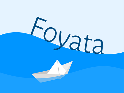 Boat Logo - Foyata dailylogochallenge dailylogochallengeday23 design foyata illustration logo logo 2d logodesignchallenge logodesignchallengeday23 vector