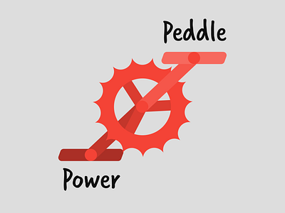 Bicycle Shop Logo - Peddle Power bicycleshoplogo dailylogochallenge dailylogochallengeday24 design logo logo 2d logodesignchallenge logodesignchallengeday24 peddlepower vector