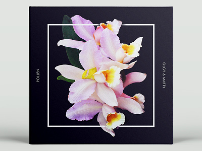 Pollen Playlist Cover album cover flower minimal mixtape music playlist