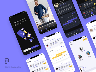 SocialClub - Mobile App Design