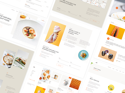 Restaurant Homepage food food design food landing page landing design landing page restaurant restaurant home restaurant landing page