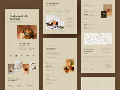 Marcos Bakery bakery bakery site food food design minimalistic restaurant restaurant design restaurant landing page webdesign website design