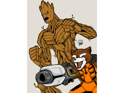 Rocket & Groot